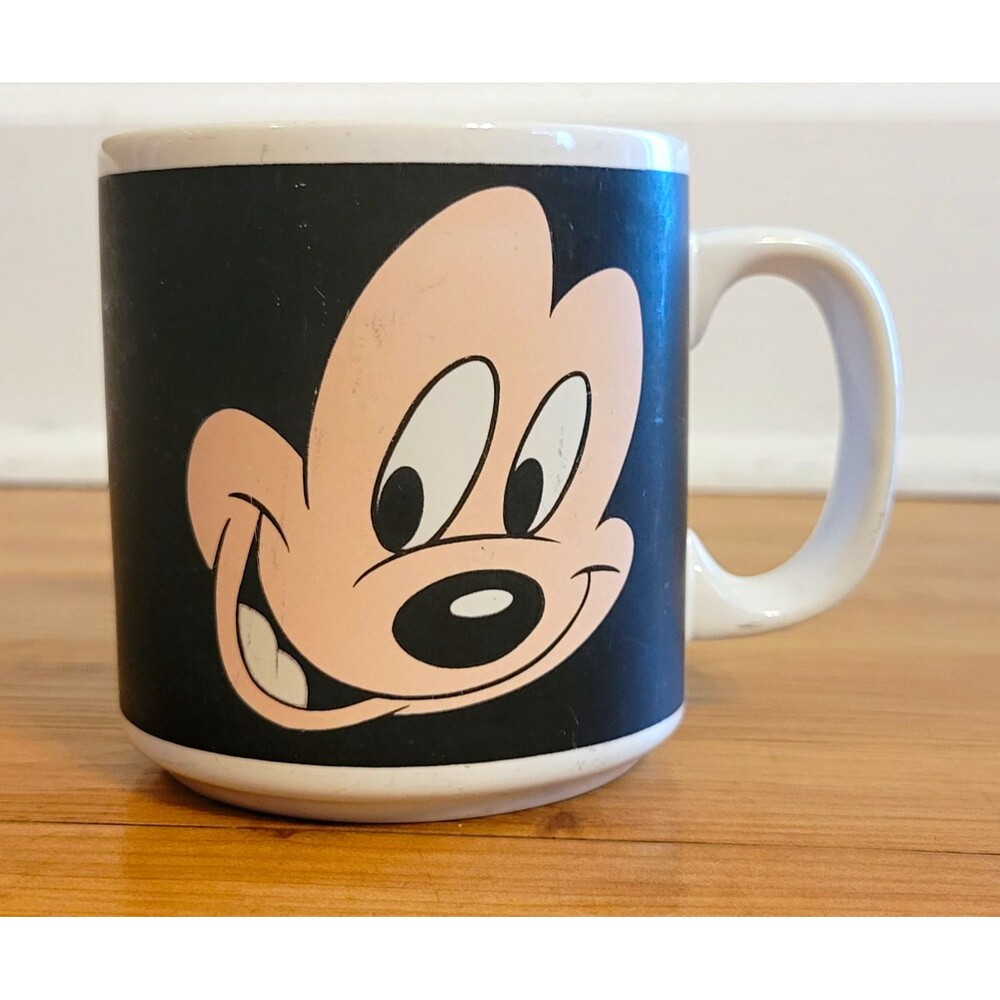 Applause Disney Mickey Mouse & Minnie Mouse Faces Coffee Mug